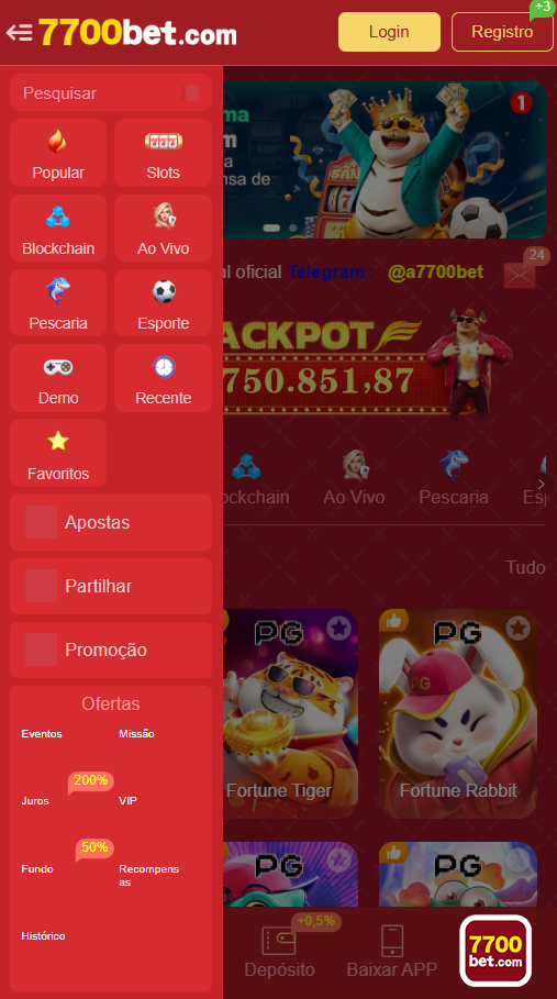 7700bet.com Programa de Indicação: Ganhe R$ 58 + 8% de Comissão no 7700bet.com