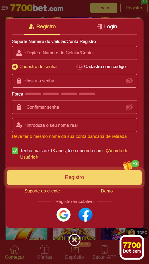 7700bet.com - acessar sua conta agora